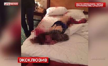 Ужас! Кръв и мозък в стаята, където синът на руски олигарх уби майка си (СНИМКИ 18+)