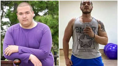 Младеж, стопил 70 кг от теглото си без глад, стана хит в мрежата