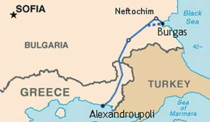 Русия предложи на България и Гърция рестарт на Бургас-Александруполис
