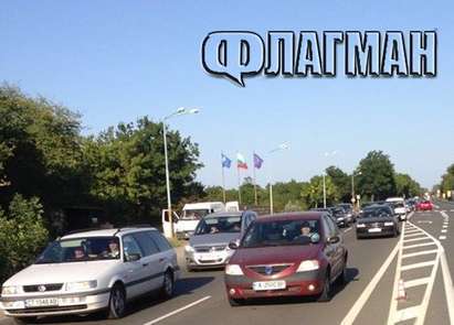 До 35 км/ч за колите в Бургас