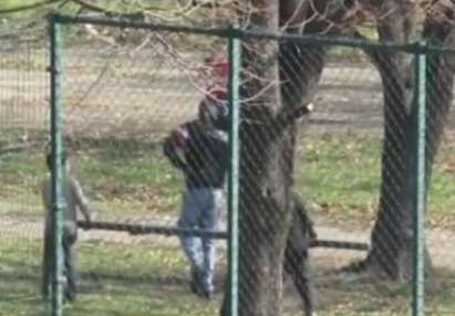 Роми изпратиха децата си да разрушат детска площадка, предават металната ограда са скрап