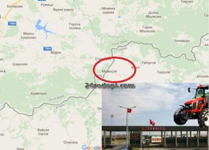 Турчин прегази българската граница с трактор, полицаи от Болярово го сгащиха