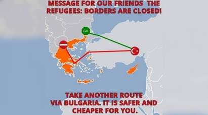 Интернет пропаганда към бежанците: Минавайте през България