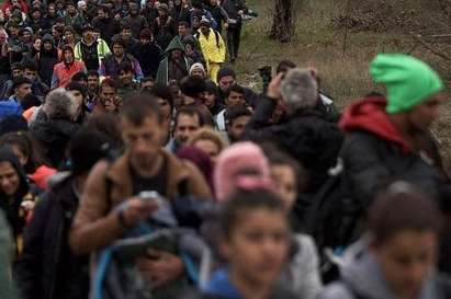 Листчета с маршрута за придвижване открити у проникналите имигранти в Македония