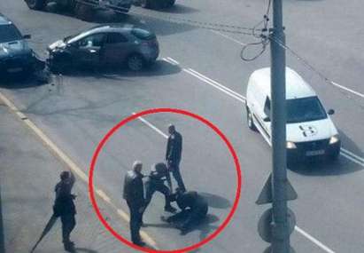 Задържан е криминалнопроявен за боя на бул. „Черни връх“