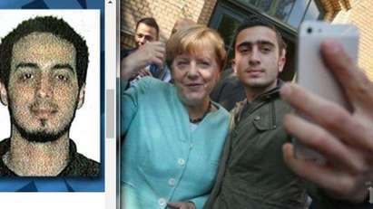 Меркел се снимала за спомен с терорист?
