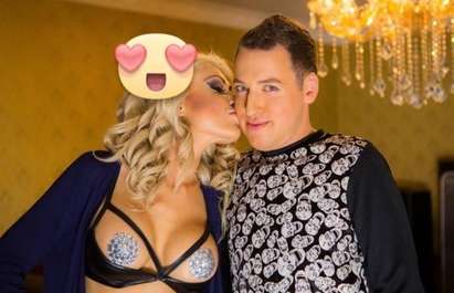 Адриана пее гола по зърна с Джорджано! (СНИМКИ 18+)