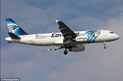 Пътнически самолет от Париж до Кайро изчезна