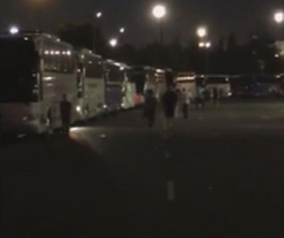 Над 20 автобуса с турци блокирани на "Капитан Андреево", нямало достатъчно служители