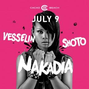 Cacao Beach Club посреща NAKADIA