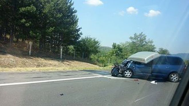 Ад на АМ "Тракия"! Верижно меле с гастарбайтери затапи пътя