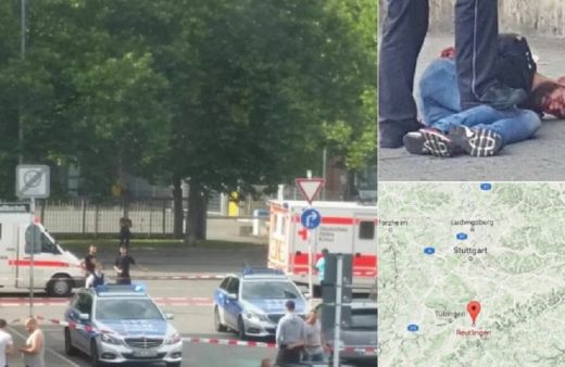 Мъж с мачете уби жена и рани двама в Германия