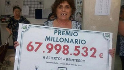 Българка спечели рекордните 67 млн. евро от лотарията в Испания
