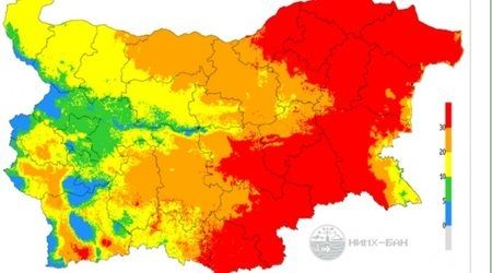 Опасни горещини и днес в 20 области в страната