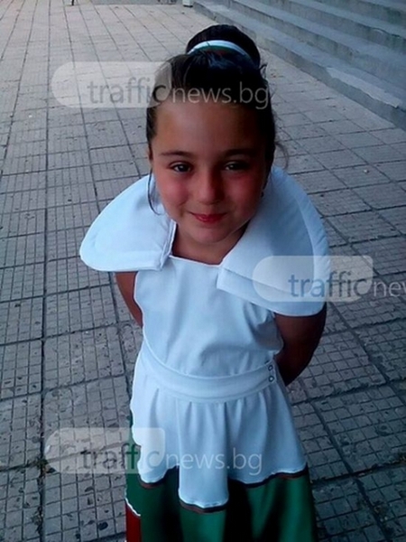 Браво! Малката Галя ще облече патриотична рокля за първия учебен ден (СНИМКИ)