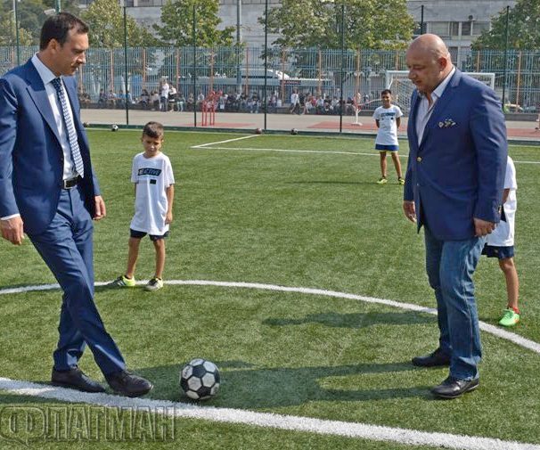 Спортният министър Красен Кралев: Правим всичко възможно, за да наваксаме с изоставането по строителството на "Арена Бургас"