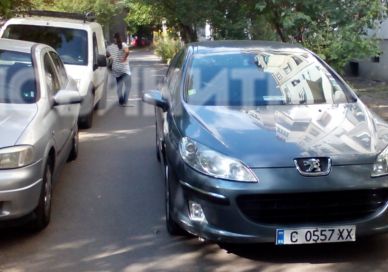 Автомобил на Министерството на енергетиката запуши пътя