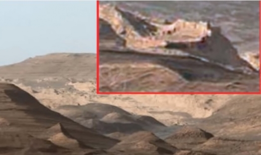 „Кюриосити” засне крепост на извънземни на Марс и избухна нечуван спор (СНИМКА)