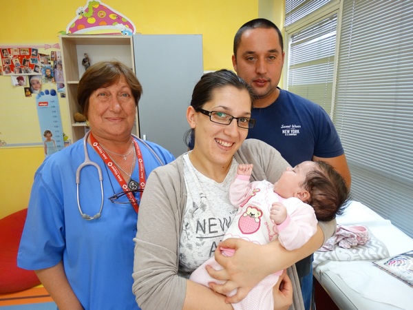 Лекарите в УМБАЛ "Дева Мария" спасиха новородено с киста на белия дроб