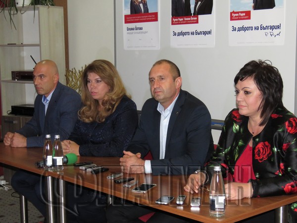 Ген. Румен Радев в Бургас: Управляващите не издържат на напрежението, да спрем кризата с президентския вот (ВИДЕО)