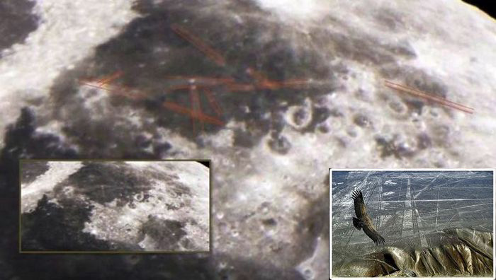 Мистерия на Луната, откриха линии като в пустинята Наска (ВИДЕО)