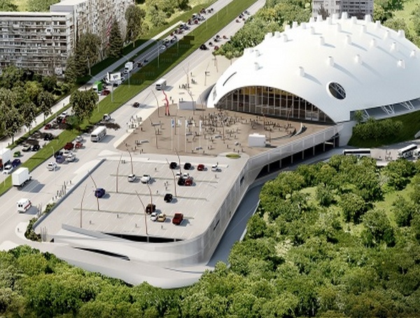 Препроектираха "Арена Бургас", изграждат нови търговски площи, които ще издържат залата