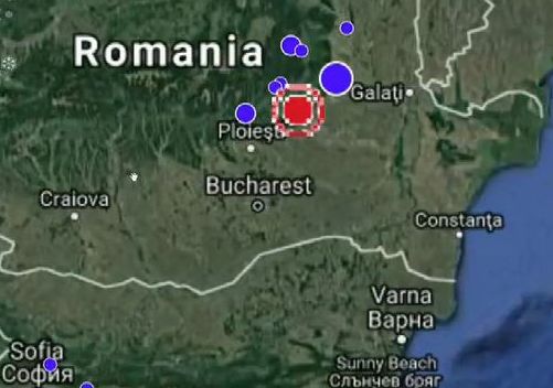 Силно земетресение разтресе Румъния и Северна България