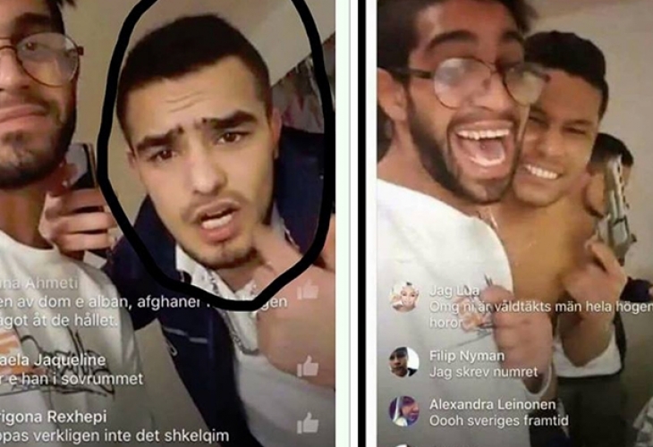 Ужасяващи подробности от Стокхолм: Трима афганистанци се гаврили с шведка и се хилели във Фейсбук: Току-що те изнасилихме. Трима срещу един - ха-ха-ха"
