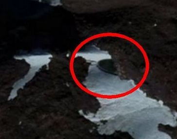 Откриха летяща чиния под леда в Антарктида (ВИДЕО)