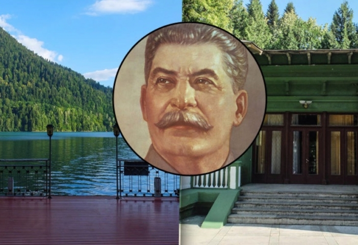 Показаха тайната вила на Сталин, диктаторът живеел в лукс, достоен за крале (СНИМКИ)
