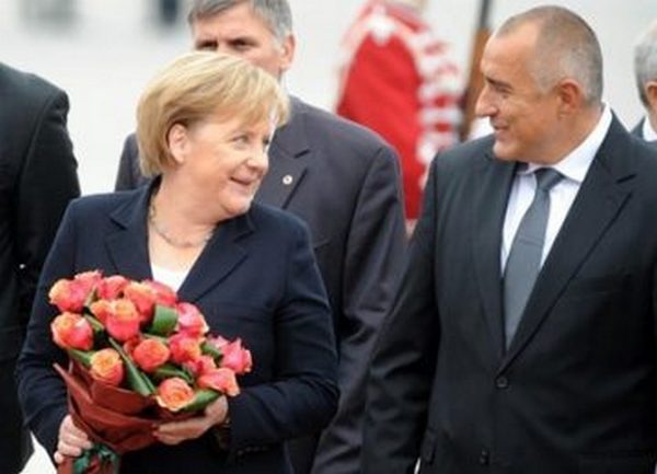 Меркел поздрави Борисов за третия му мандат