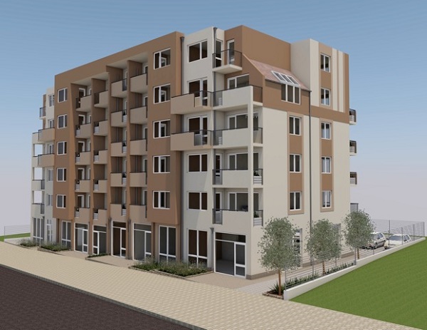 Тази сграда на Унихоум ще се превърне в „перлата“ на най-големия жилищен комплекс в Бургас