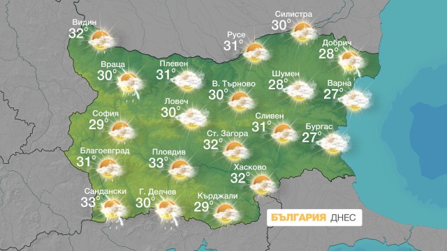 Синоптици: Живакът до края на седмицата ще удари 33 градуса, но през уикенда...