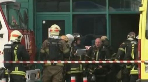 14 пострадали при пожар в търговски център в Москва