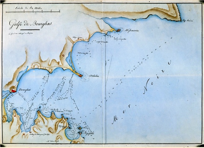 Карта на Бургас и залива от преди 200 година показват в уникална изложба в порта
