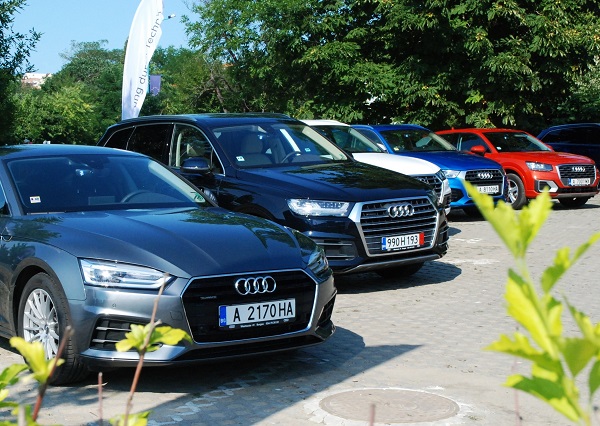Шпалир от луксозни джипове посрещна гостите на Audi Summer Drive в Созопол