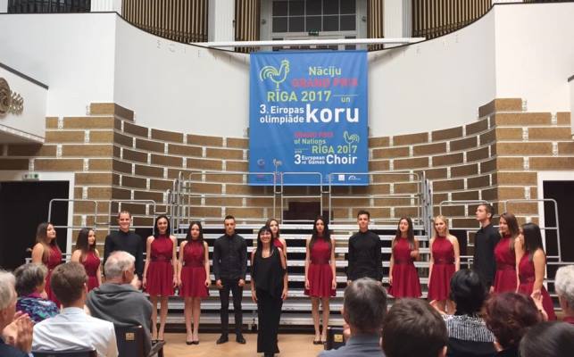 "Фортисимо" прибра златото от международния певчески фестивал в Рига