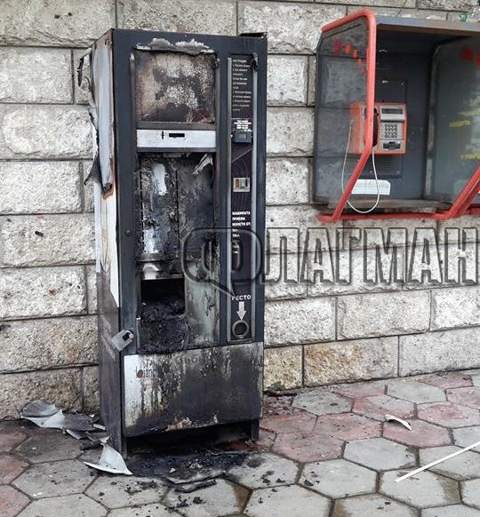 Жестока конкуренция! Опитаха да запалят кафе автомат в МЦ "Николай Чудотворец" в УМБАЛ Бургас