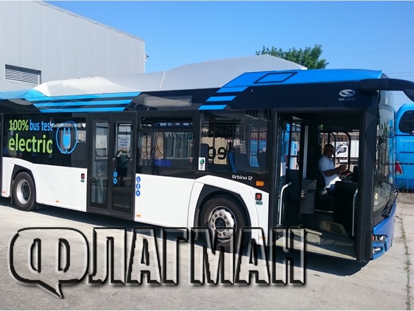 От утре по бургаските улици тръгва първият електробус в България, супермодерен е!