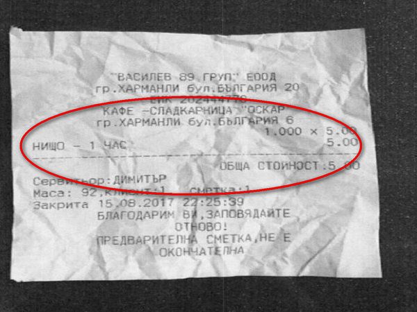 Министър Ангелкова разпореди проверка на заведение, взело 5 лева за „нищо-1 час“