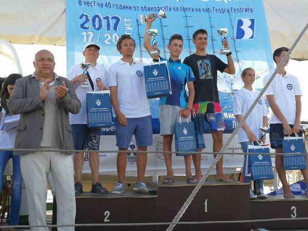 Несебърският талант Влади Маринов разби конкуренцията на регата "Порт Варна 2017"
