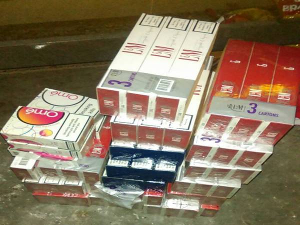 Бургаски митничари иззеха над 11 000 къса цигари без бандерол на Лесово