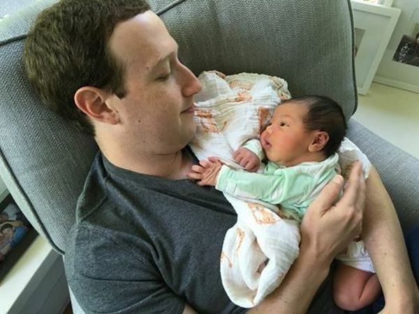 Марк Зукърбърг показа новородената си дъщеря