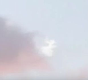 Снимаха облак с формата на ангел (ВИДЕО)