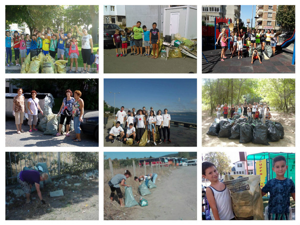 Над 180 доброволци от Несебър събраха 74.283 тона отпадъци в еко кампания
