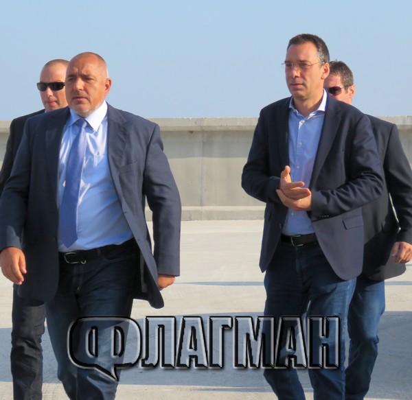 Премиерът Бойко Борисов с извънредно посещение в Бургас