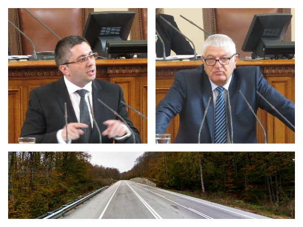Петър Кънев изскочи с нестандартни мотиви за ремонт на път в Странджа - Нанков излезе с „глобално решение”
