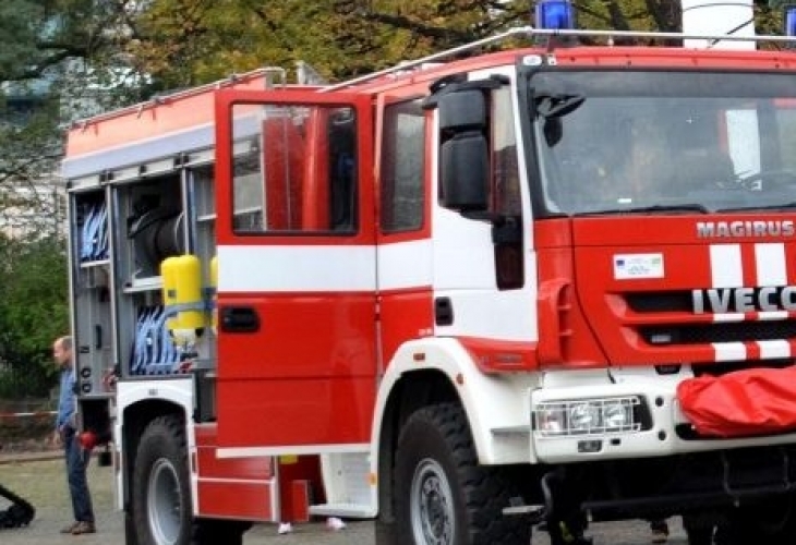 Зрелищна акция: Пожарникари спасяваха кон, пропаднал в 3-метрова шахта