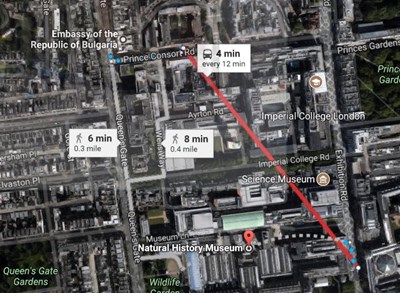 Инцидентът с ранени в Лондон - на 400 метра от българското посолство