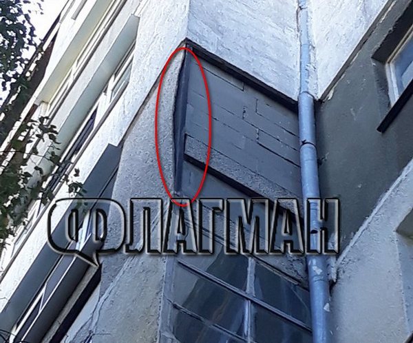 Ужасяващо! Панелка в бургаския жк „Славейков” се разпада (СНИМКИ/ВИДЕО)
